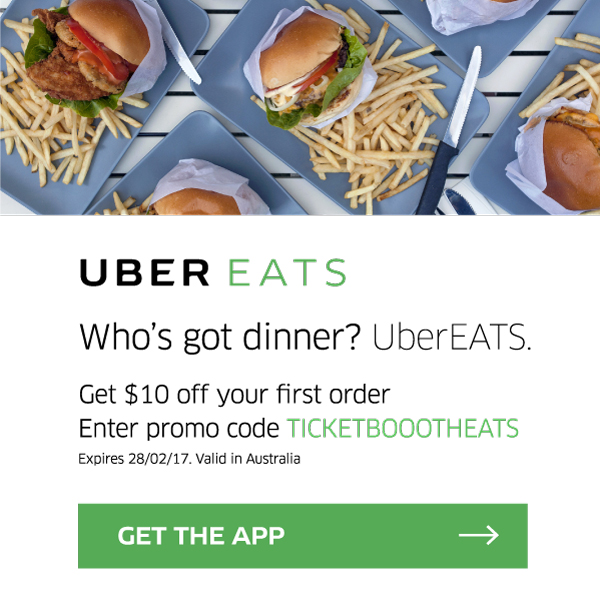 UberEATS Offer Discount Promo Code - Active - Food Delivery